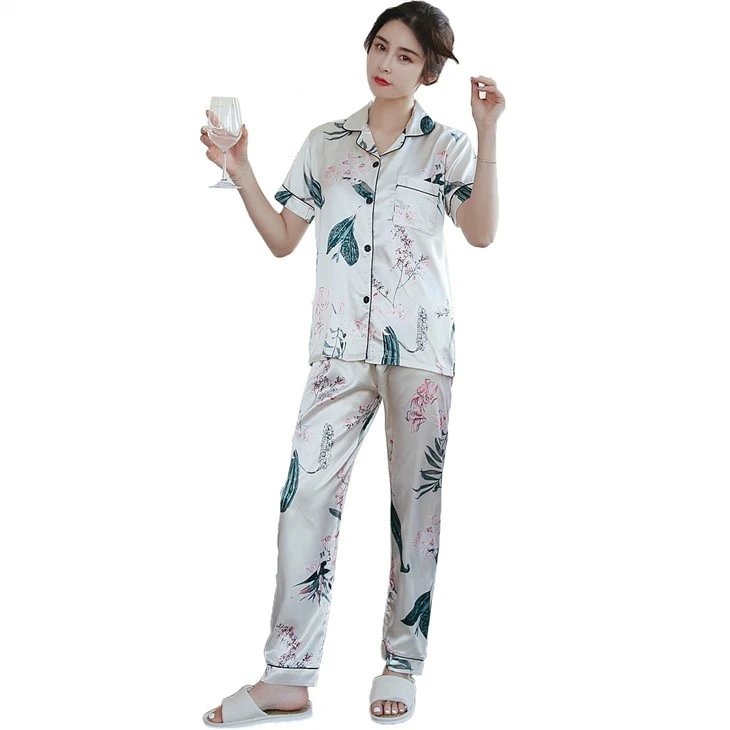 Womens Milk Silk Sleepwear