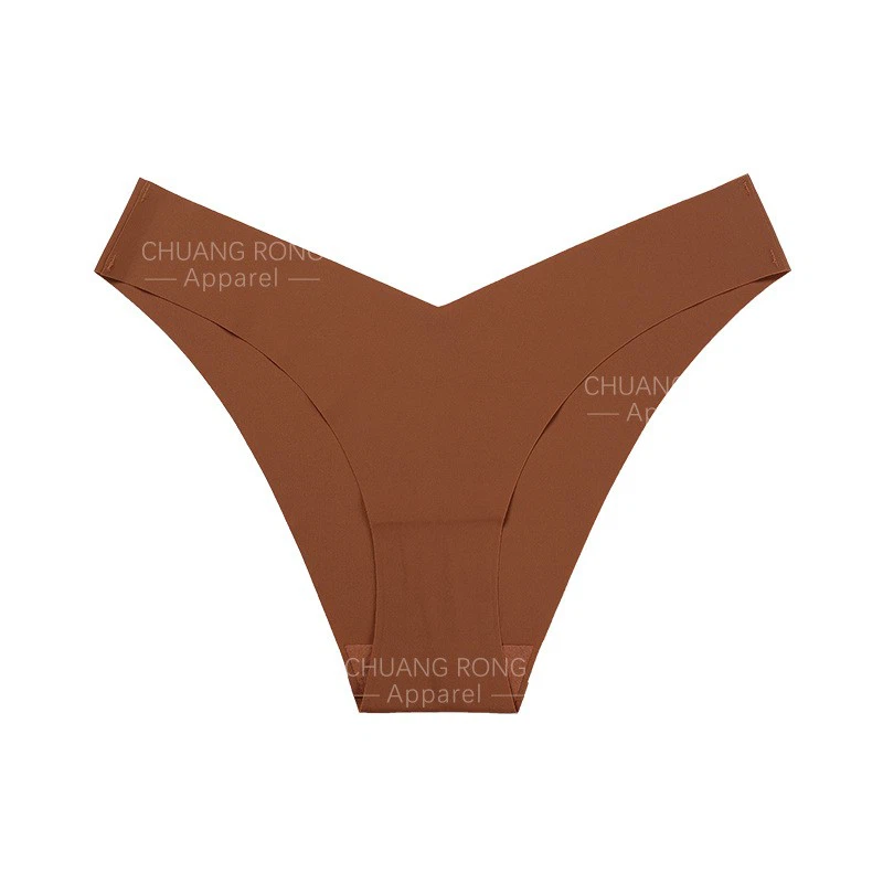 Women's Sexy Style Underwear Plus Size Cotton Gusset Seamless Low-Rise Briefs